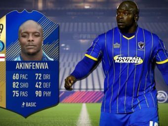 
	Distrugatorul Akinfenwa nu mai e cel mai puternic jucator din FIFA! Unul dintre atacantii care se bat pentru titlul de golgheter al Germaniei l-a intrecut

