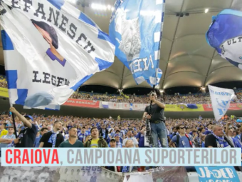 
	Oltenii vor sa aduca 10.000 de suporteri pe National Arena! Craiova, cea mai sustinuta echipa din Liga 1, FCSB a picat pe 2. Top 5
