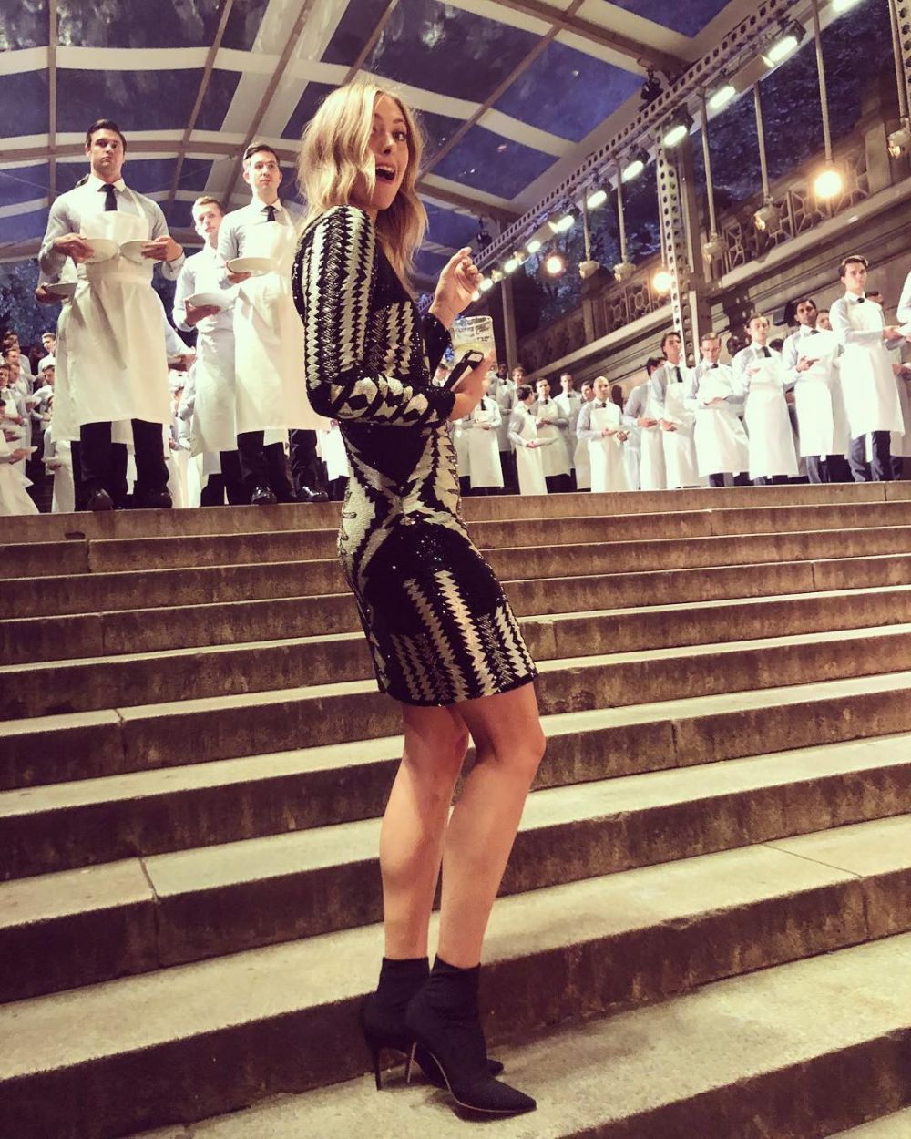 Maria Sharapova, aparitie ravasitoare pe covorul rosu la petrecerea de Oscar: "O armata m-a pregatit" FOTO_27