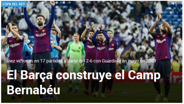 
	&quot;Barca a construit un nou stadion: Camp Bernabeu!&quot; Cel mai tare deceniu din ISTORIE pentru Barcelona in El Clasico! Totul a inceput de la MACELUL lui Guardiola
