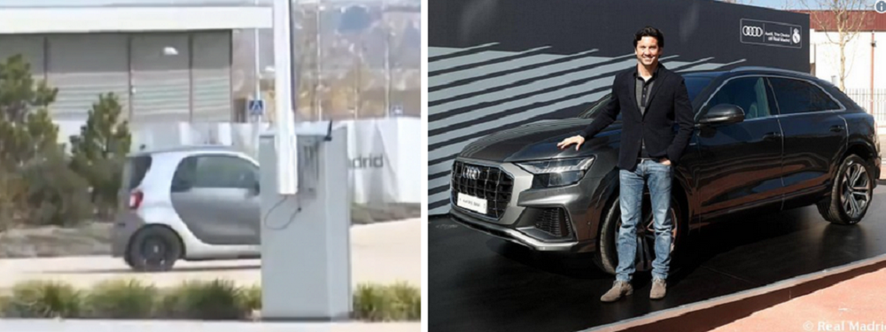 santiago solari Audi Real Madrid Smart