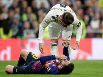 
	Abia acum s-a aflat! Motivul incredibil pentru care Ramos nu a fost eliminat dupa ce l-a lovit pe Messi: explicatia ireala a arbitrului
