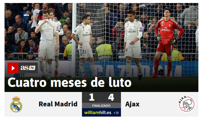 "Ajax DISTRUGE coroana Madridului" "4 luni de doliu!" Ce scriu Marca si AS dupa ce Real a fost SPULBERATA de Ajax_3