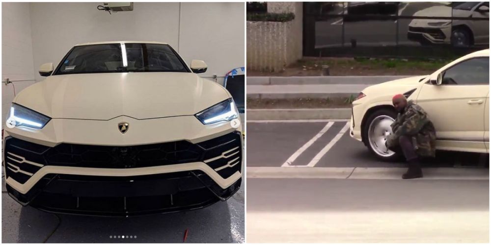 "TUNING JENANT!" Kanye West si-a modificat SINGUR noul Lamborghini Urus de 200.000 euro. FOTO_10