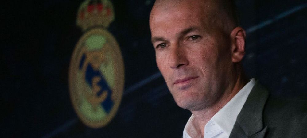 Florentino Perez Real Madrid santiago solari Zinedine Zidane