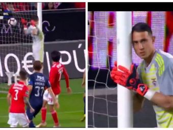 
	Gafa INCREDIBILA in Portugalia! A lasat mingea sa intre in poarta! Cum a gafat portarul lui Benfica! VIDEO
