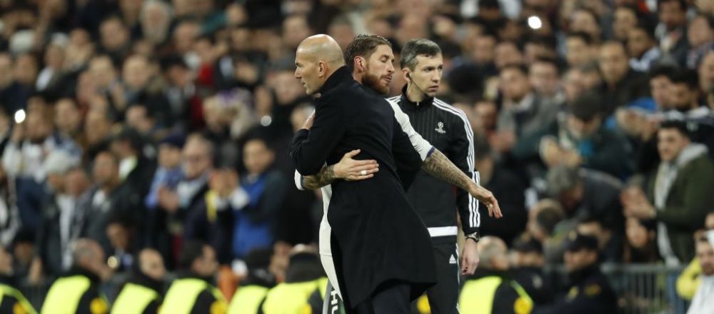 Real Madrid Florentino Perez Sergio Ramos uefa champions league Zinedine Zidane