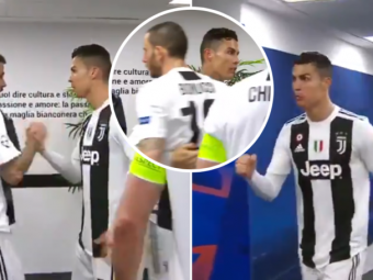 
	Dovada ca Realul a pierdut mai mult decat un marcator! Cristiano a insufletit vestiarul lui Juventus si si-a asumat rolul de capitan inaintea meciului cu Atletico

