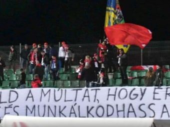 
	SEPSI - CRAIOVA 0-1 | Bannerul afisat de fanii lui Sepsi in &quot;Ziua Maghiarilor de Pretutindeni&quot;! Ce inseamna mesajul in maghiara al suporterilor FOTO
