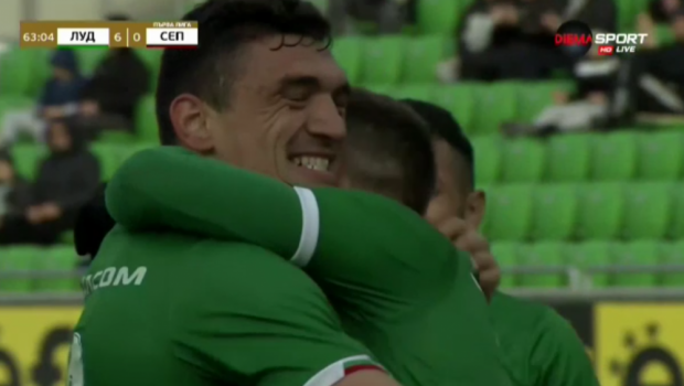 
	Romanii de nationala fac din nou spectacol la Ludogorets! Grigore si Keseru au inscris in victoria 6-0 a bulgarilor! VIDEO
