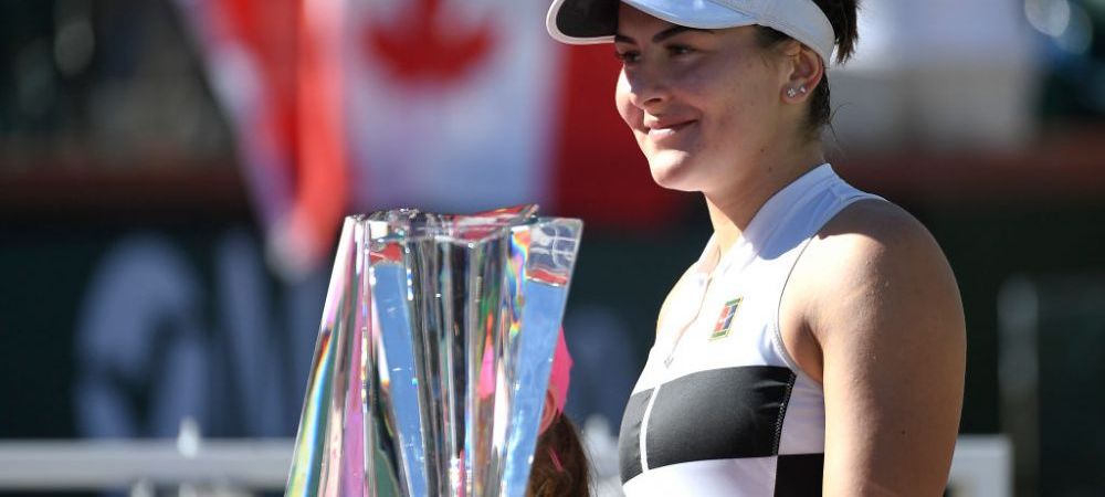 Tenis Bianca Andreescu Canada Indian Wells WTA
