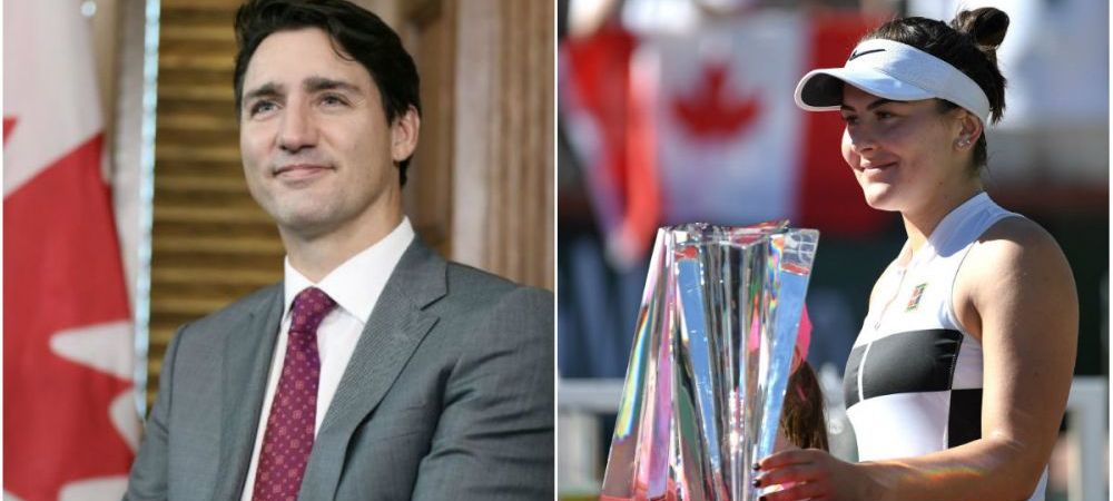Canada Bianca Andreescu Darren Cahill Justin Trudeau Tenis