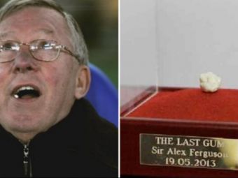Ultima guma mestecata de Alex Ferguson in vestiarul lui United a costat cat un yacht! Suma uluitoare pentru care a fost vanduta la o licitatie in Anglia