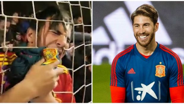 
	Asa arata dragostea adevarata! Cum a reactionat un fan cand Sergio Ramos i-a oferit tricoul sau! VIDEO FABULOS!
