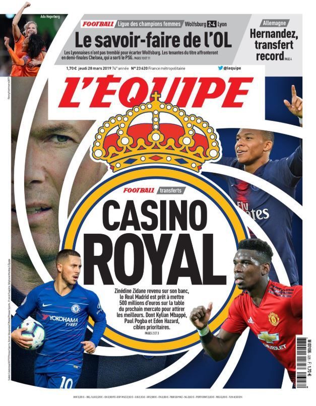 "CASINO ROYAL!" Zidane a primit un CEC de 500 de milioane de euro pentru transferurile din vara! Cei 3 jucatori pe care vrea sa-i aduca la Real_1