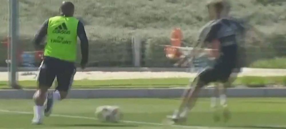 Roberto Carlos antrenament Franta Real Madrid Castilla tehnica