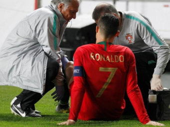 
	Cat de grava e accidentarea lui Cristiano Ronaldo! Anuntul lui Allegri dupa ce portughezul &quot;s-a rupt&quot; in preliminariile EURO 2020: &quot;Nu vom risca!&quot;
