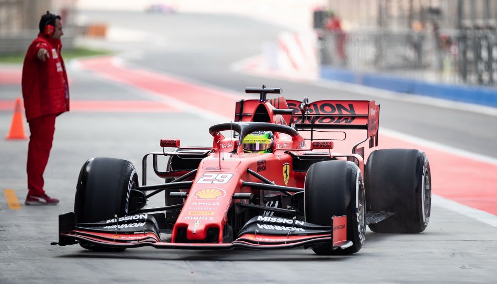 Moment istoric: Mick Schumacher a condus pentru prima data masina Ferrari de Formula 1: "Cercul este complet acum" FOTO_2