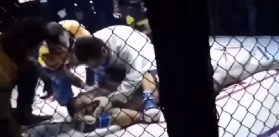 Atentie, imagini socante! Un luptator MMA a murit dupa un KO brutal!_1