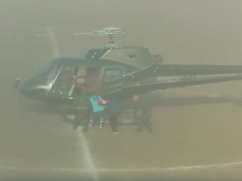 
	Rapire ca in filme pe un stadion din Italia! Un jucator a fost luat de mascati cu elicopterul! Ce s-a intamplat | VIDEO
