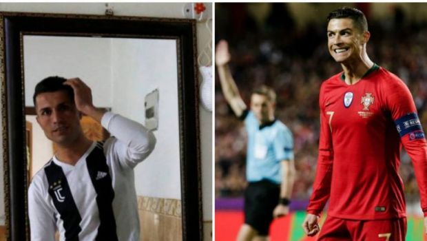 
	Cristiano, tu esti? :)) Ronaldo si-a gasit sosia in Irak! Cum arata fotbalistul confundat cu starul lui Juventus! FOTO

