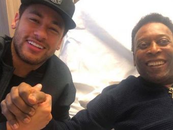 
	&quot;Cu regele&quot;. Neymar l-a vizitat pe Pele la spital! Care este starea de sanatate a fostului fotbalist
