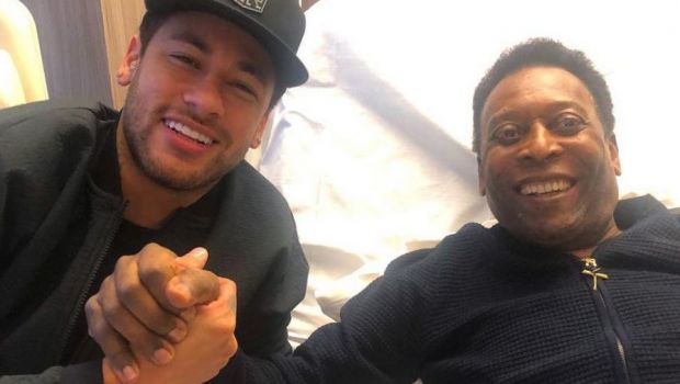 
	&quot;Cu regele&quot;. Neymar l-a vizitat pe Pele la spital! Care este starea de sanatate a fostului fotbalist
