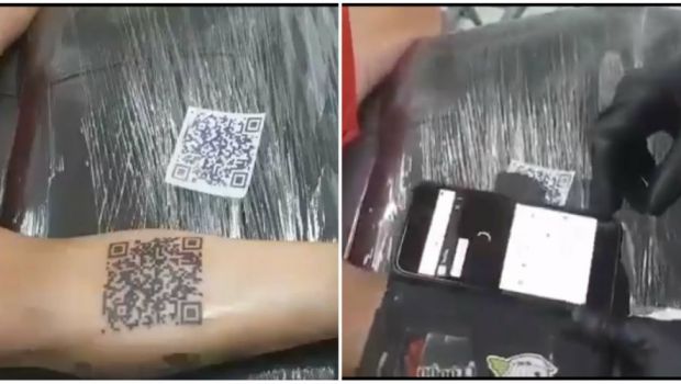 
	Pasiunea pentru fotbal chiar poate intrece orice limite! Tatuajul NEBUN facut de un fan al lui River Plate! Ce se intampla cand il scanezi!
