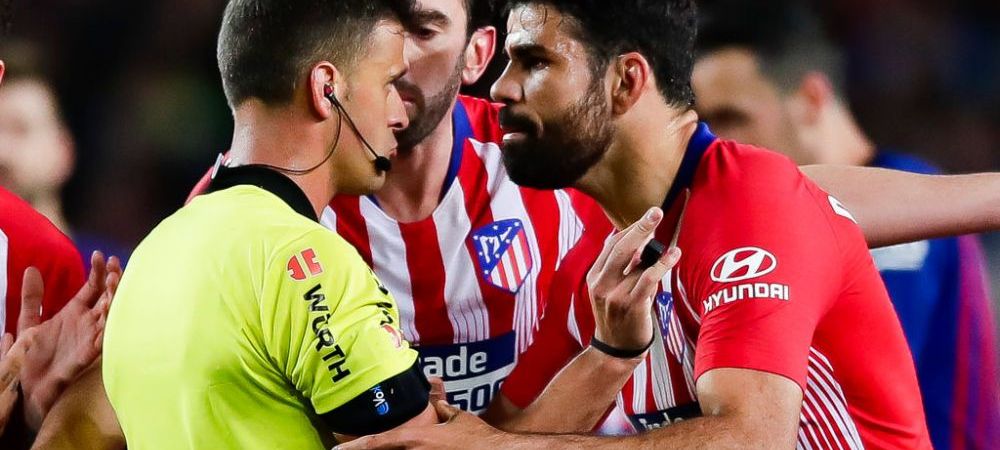 Diego Costa Atletico Madrid Spania suspendare