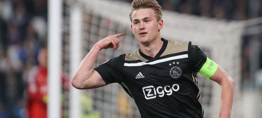 Matthijs de Ligt Ajax Amsterdam fc barcelona juventus uefa champions league