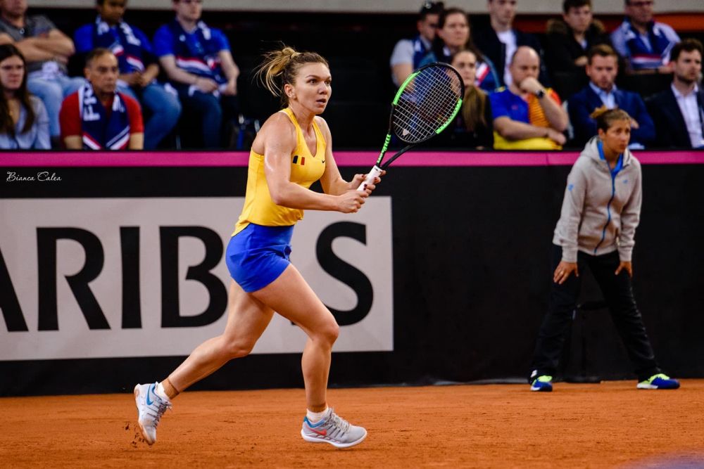 GALERIE FOTO: Simona Halep i-a adus Romaniei primul punct in meciul pentru finala Fed Cup_22