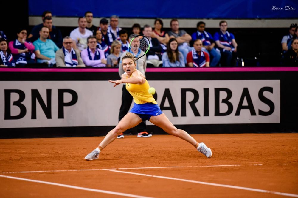 GALERIE FOTO: Simona Halep i-a adus Romaniei primul punct in meciul pentru finala Fed Cup_24