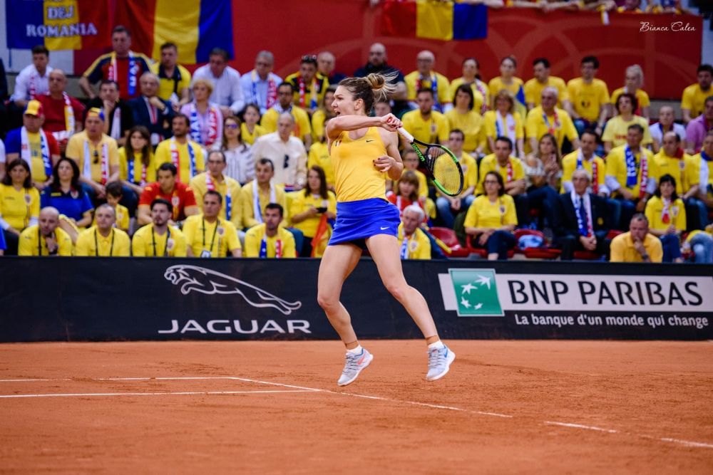 GALERIE FOTO: Simona Halep i-a adus Romaniei primul punct in meciul pentru finala Fed Cup_25