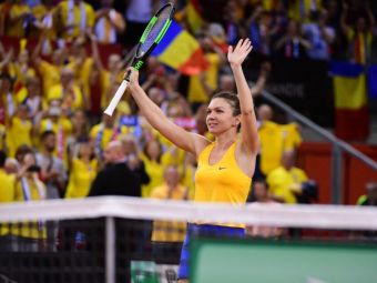 
	GALERIE FOTO: Simona Halep i-a adus Romaniei primul punct in meciul pentru finala Fed Cup

