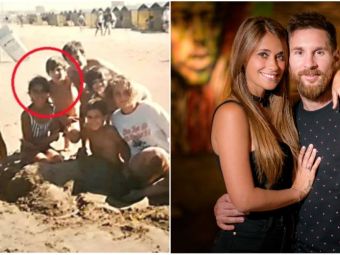 
	Messi are doua iubiri de o VIATA: Antonella si Barcelona! Imagine nemaivazuta pana acum din copilaria starului argentinian alaturi de iubita. FOTO
