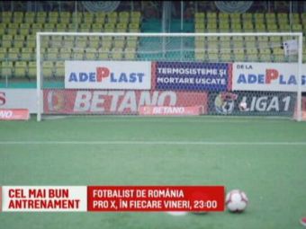 Antrenorii din Liga 1 s-au intors pe teren! Teja, campion la &quot;Fotbalist de Romania&quot;, vineri la 23.00 la Pro X