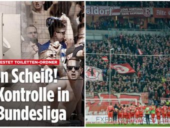 
	Pe aici se trece doar cu buletinul! Motivul FABULOS pentru care fanii din Bundesliga trebuie sa prezinte actul de identitate la intrarea in toaleta!
