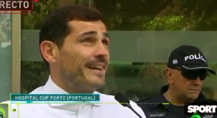 Casillas, cu lacrimi in ochi: "Mi-e asa de greu sa vorbesc!" Astazi a fost externat din spital, la 6 zile de la infarct_1