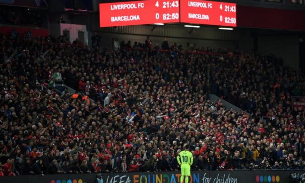 Imaginile ISTORICE de pe Anfield! Fanii lui Liverpool au cantat alaturi de jucatorii lui Jurgen Klopp! VIDEO_20