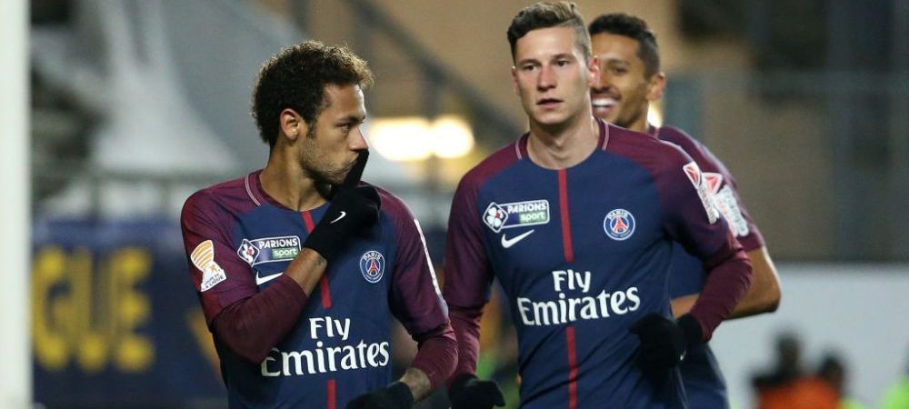 Paris Saint-Germain Champions League Julian Draxler Neymar Thomas Tuchel