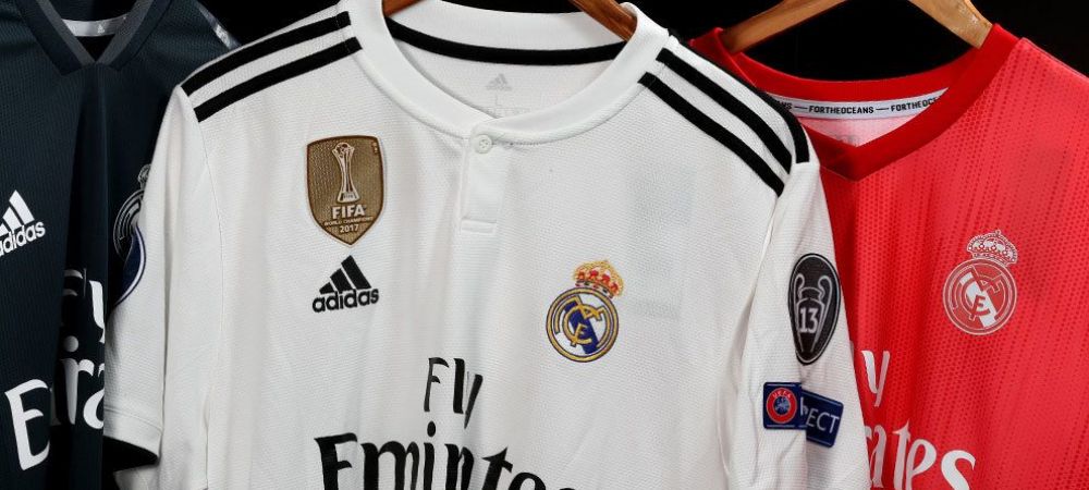 Real Madrid Adidas echipament sponsor