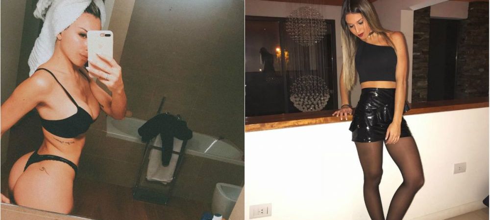 Scuze, Wanda, dar ea e numarul 1 :) Iubita unui jucator de la Inter ii face concurenta sotiei lui Icardi cu poze mega sexy facute in baie! GALERIE FOTO