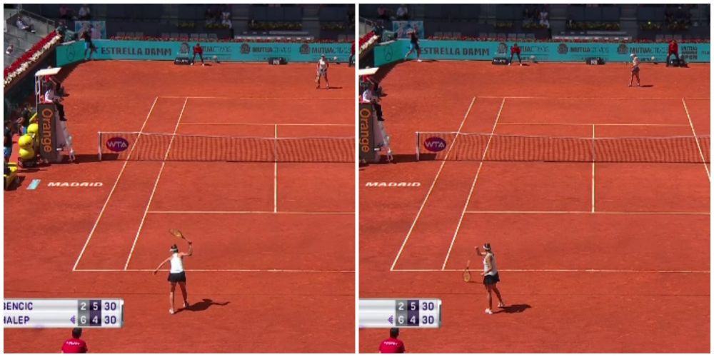 Belinda Bencic, RABUFNIRE incredibila in meciul cu Simona Halep! A dat cu racheta de pamant dupa ce a ratat un punct vital!_1