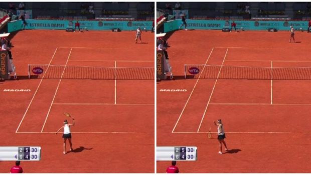 
	Belinda Bencic, RABUFNIRE incredibila in meciul cu Simona Halep! A dat cu racheta de pamant dupa ce a ratat un punct vital!
