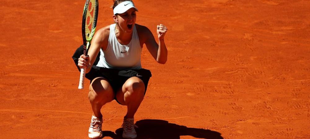 Simona Halep belinda bencic Bencic racheta Simona Halep, Madrid 2019 Tenis