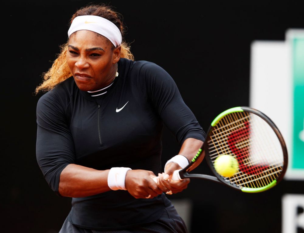 Serena Williams, victorie la Roma dupa 2 luni. "Sunt la fel de fioroasa!" Costumatia cu care a atras toate privirile. FOTO_16