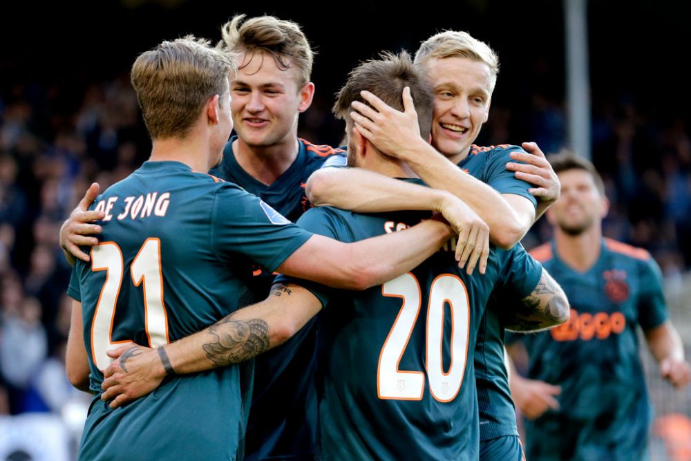 Ajax este pentru a 34-a oara campioana Olandei! De Jong si De Ligt si-au luat ramas bun de la fani, Schone a marcat un gol FABULOS! VIDEO_4