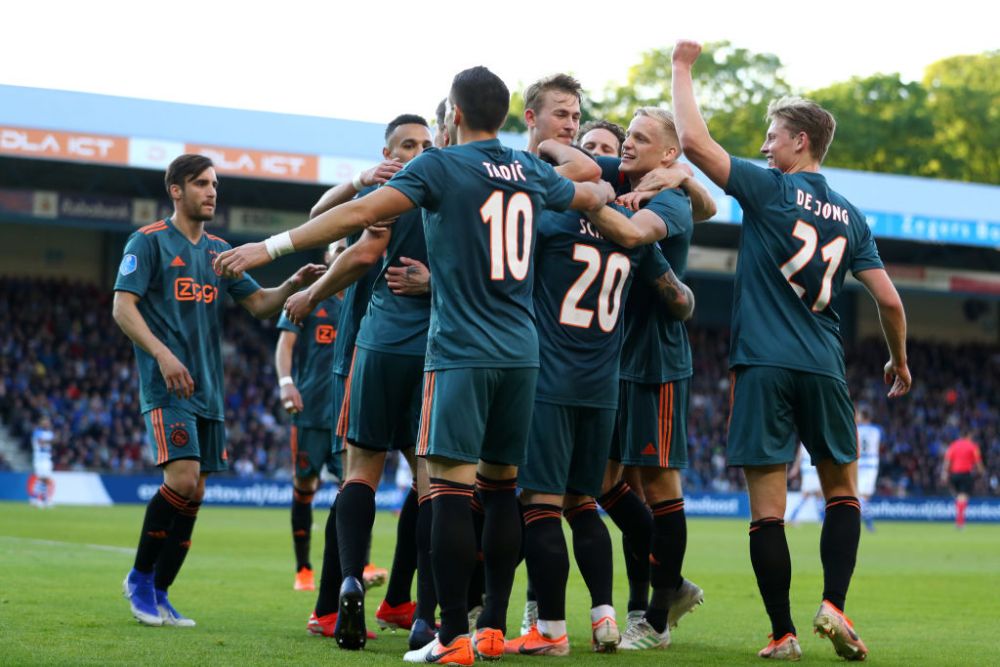 Ajax este pentru a 34-a oara campioana Olandei! De Jong si De Ligt si-au luat ramas bun de la fani, Schone a marcat un gol FABULOS! VIDEO_7