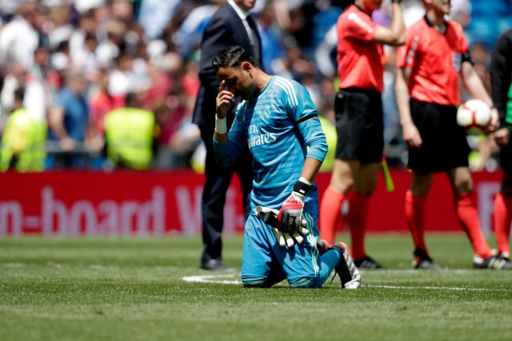 Keylor Navas a jucat ultimul meci pentru Real Madrid! Portarul si-a luat adio de la suporterii de pe Santiago Bernabeu! Imagini emotionante!_2