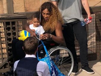 
	FOTO | Imaginea care ii sperie pe fani: Serena Williams, in scaun cu rotile la Paris! 
